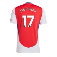 Pánský Fotbalový dres Arsenal Oleksandr Zinchenko #17 2024-25 Domácí Krátký Rukáv